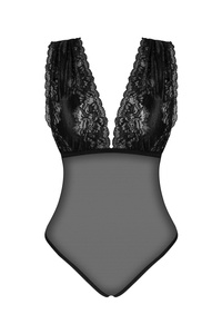 Luxury Black Bodysuit Veronica – Softness and Sensuality
