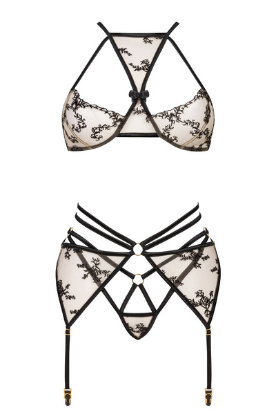 Erotic Mesh Lingerie Set Aisha – Luxurious Softness