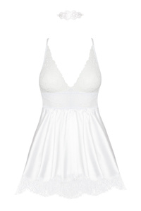 Exclusive White Chemise Eve – Elegance and Sensuality