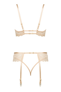 Elegant Lingerie Rose – Sensual Set in Nude