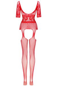 Luxury Red Lace Bodystocking Courtney – Chic and Allure