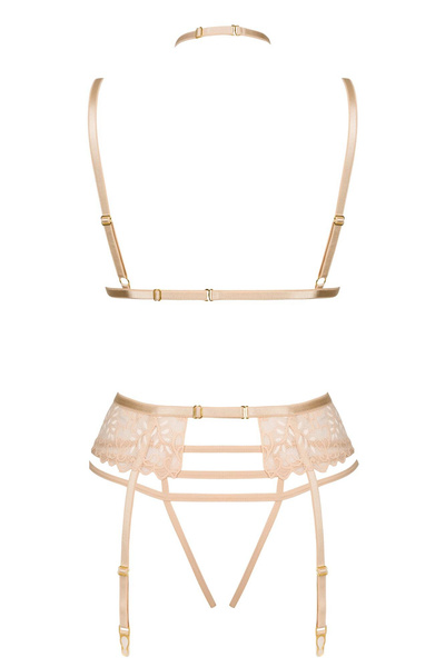 Sensual Lingerie Set Noemi – Elegance Of Nude Lace