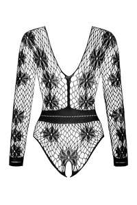 Exclusive Mesh Black Bodysuit Regina – Refined Sensuality