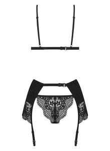 Elegant Lingerie Set Obsidian Desire – Luxurious Look and Sophistication