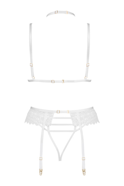 White Erotic Lingerie Set Noemi – Unparalleled Style and Class