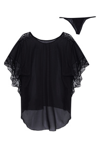 Exclusive Erotic Chemise with Tulle Poppy – Luxurious Touch of Softness