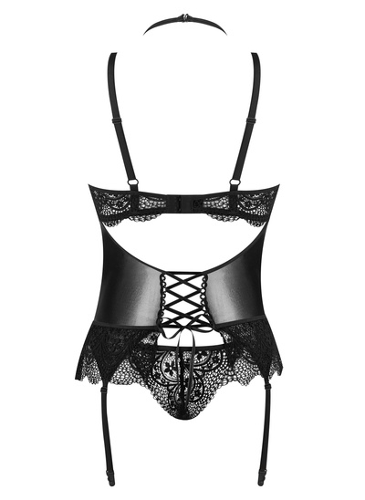 Luxury Erotic Corset Noir Fantasy – Sensual and Elegant