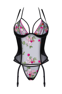 Corset Joanna with Floral Motif – Sensual Lightness and Luxury