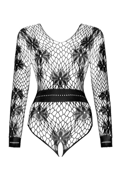 Exclusive Mesh Black Bodysuit Regina – Refined Sensuality