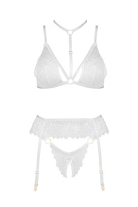 White Erotic Lingerie Set Noemi – Unparalleled Style and Class