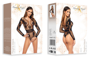 Exclusive Mesh Black Bodysuit Regina – Refined Sensuality