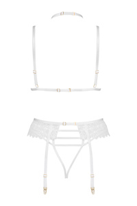 White Erotic Lingerie Set Noemi – Unparalleled Style and Class