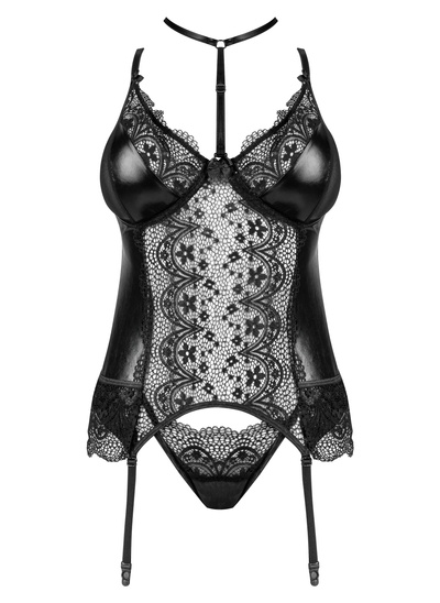 Luxury Erotic Corset Noir Fantasy – Sensual and Elegant