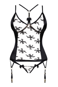 Luxury Tulle Corset Gianna – Subtle Sensuality