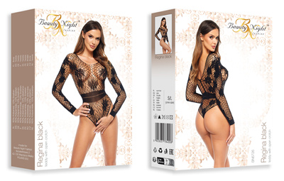 Exclusive Mesh Black Bodysuit Regina – Refined Sensuality