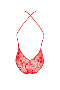 Exclusive Red Bodysuit Anthea – Luxury and Passion