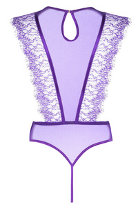 Sensual Purple Erotic Bodysuit Emiliana – Elegance and Passion