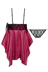 Sensual Lace and Satin Chemise Julieta – Perfect Blend of Chic and Comfort