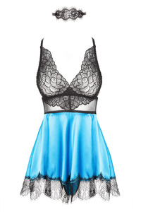 Turquoise Chemise Eve – Luxury and Subtlety