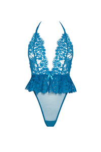 Turquoise Lace Bodysuit Karla – Luxury and Sophistication