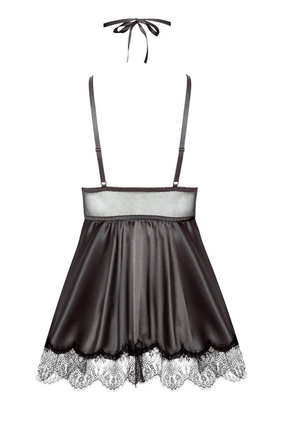 Sensual Black Chemise Eve – Elegance and Refinement