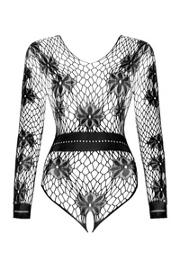 Exclusive Mesh Black Bodysuit Regina – Refined Sensuality