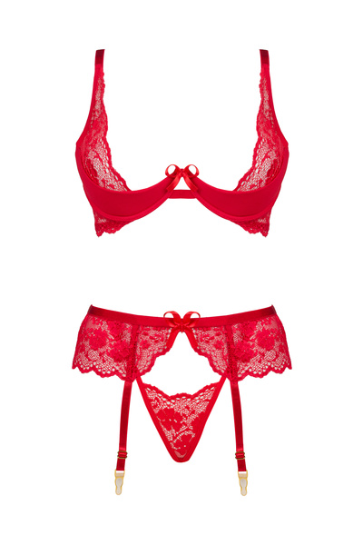 Exclusive Red Lace Lingerie Rose – Luxury and Finesse